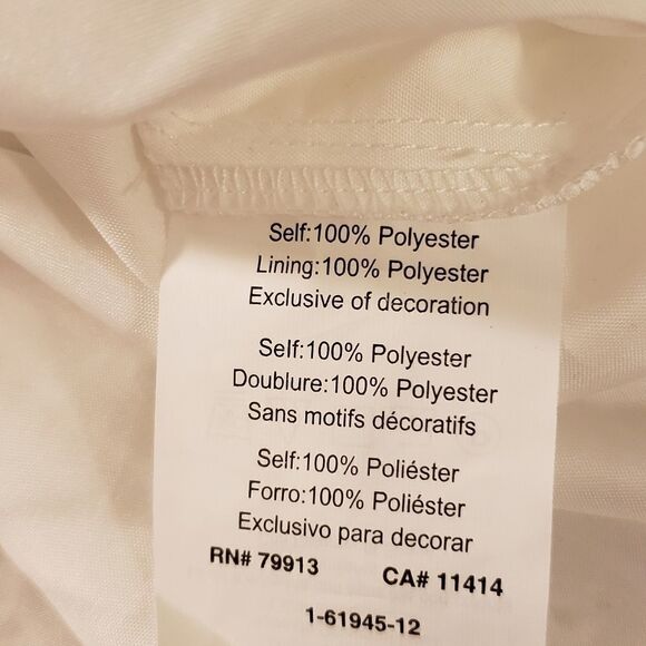 Q & A Maternity white dress 👗 size Medium NWT - Picture 10 of 11